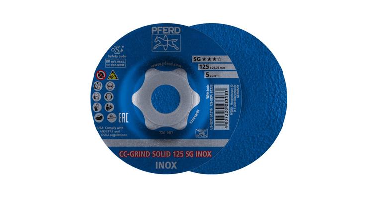 Schleifscheibe CC-GRIND SOLID CO-COOL SG INOX 125x22,23 mm