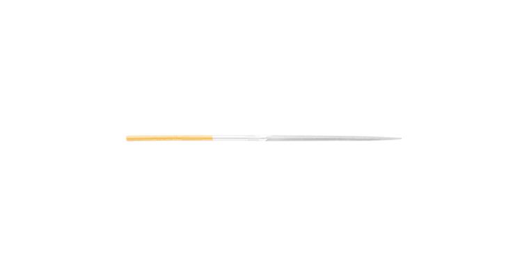CORINOX® needle file, triangular, for VA steel exotic alloy L=180 mm, S-cut 0