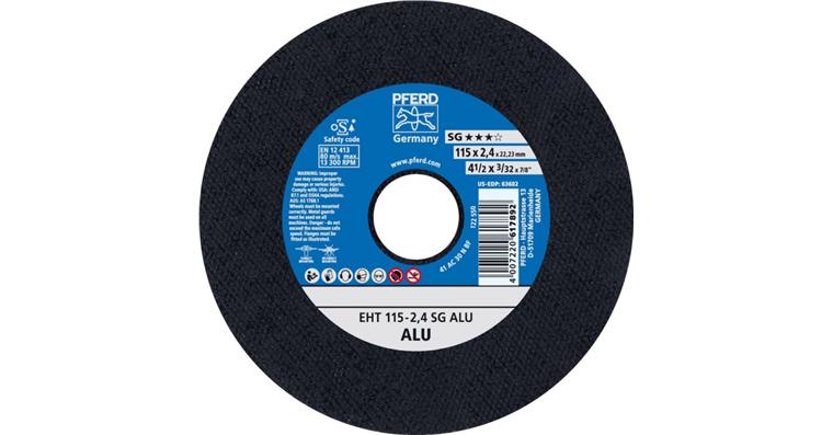 1001434948 Trennscheibe SG ALU gerade EHT 115x2,4x22,23 mm