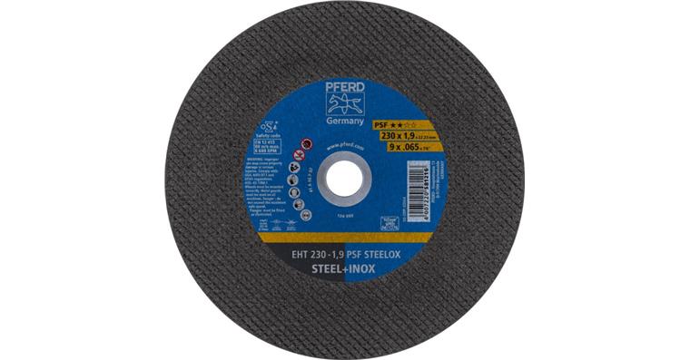 1001441983 Trennscheibe PSF STEELOX gerade EHT 230x1,9x22,23 mm