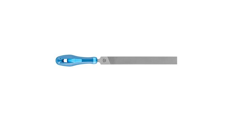 Werkstattfeile mit Heft Flachstumpf 150mm Hieb 1 grobe Zerspanung / Schruppen