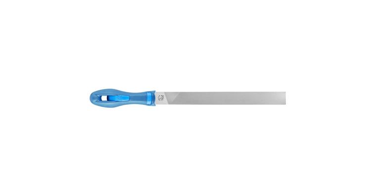 Werkstattfeile mit Heft Flachstumpf 250mm Hieb 1 grobe Zerspanung / Schruppen
