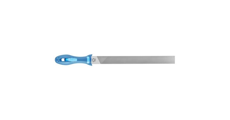 Werkstattfeile mit Heft Flachstumpf 300mm Hieb 2 univer. Schruppen / Schlichten