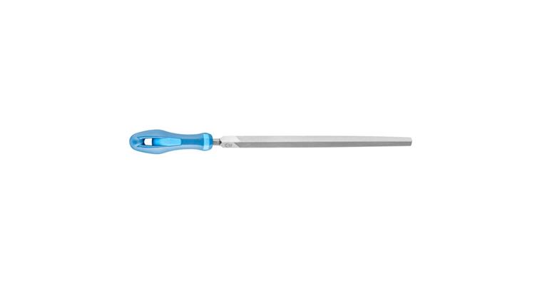 Werkstattfeile mit Heft Dreikant 150mm Hieb 3 Feinbearbeitung / Schlichten