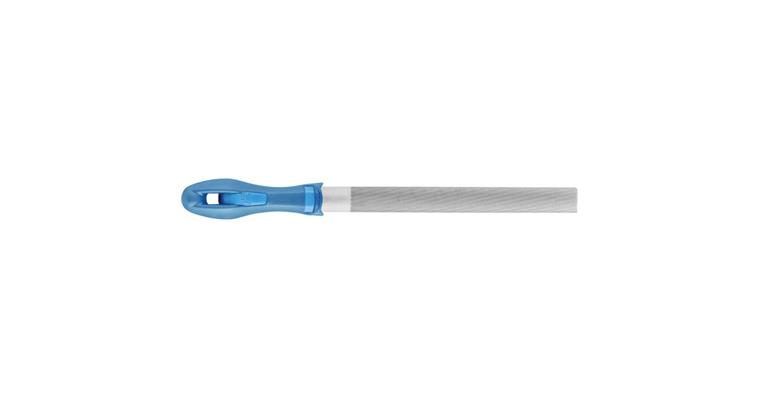 Werkstattfeile mit Heft Halbrund 200mm Hieb 2 univer. Schruppen / Schlichten