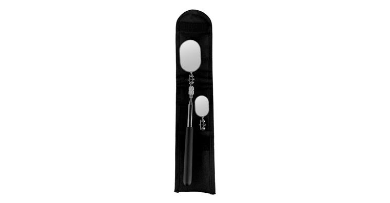 1039206201 Inspektionsspiegelset mit Teleskopgriff, ovaler Spiegel 30x45/46x69mm, 190-800mm