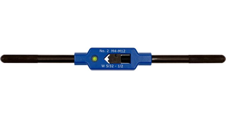 ATORN High Performance tap wrench with centring eye, size 1 1/2 2-8 mm