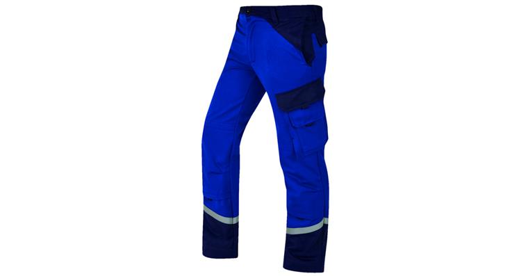 Trousers Multisix cornflower blue/navy blue size 54